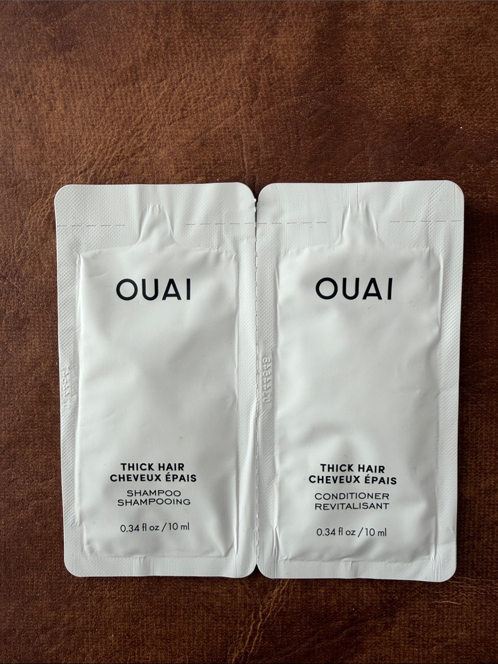 🩵 4/10$ or 10/20$ 🩵 sample size makeup & skincare OUAI Thick Hair duo